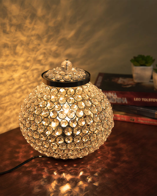 Cauldron of Light, 315 Crystal lamp, Decorative table lamp