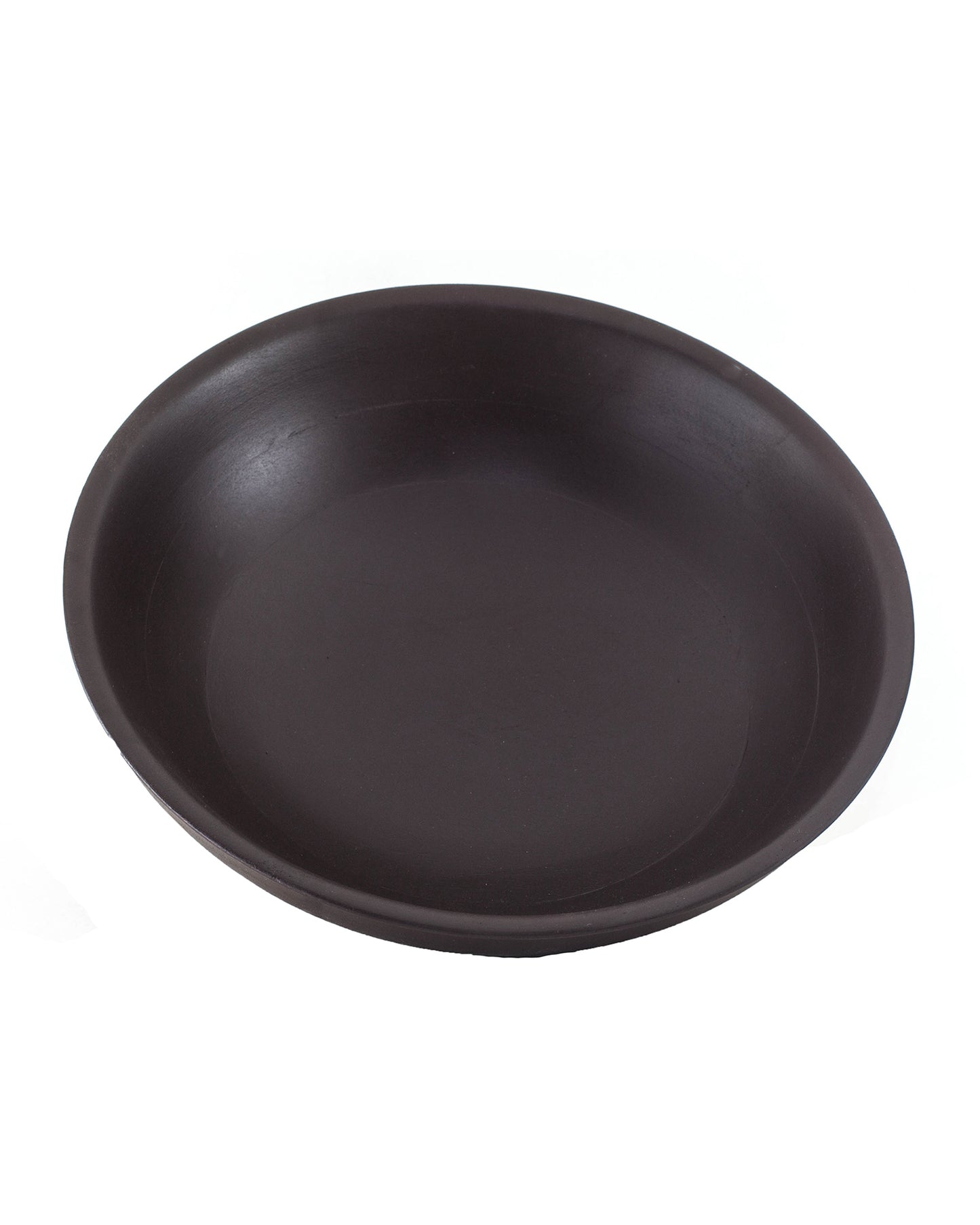 Homesake® Natural Wood Bowl Flat Large for Dinning table, Center For Table