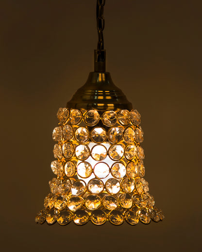 Crystal Hanging Pendant Bell Light