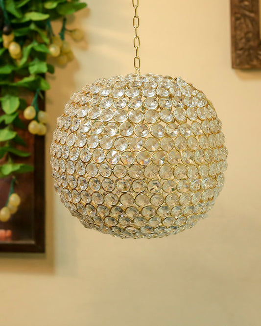 Crystal Hanging Pendant Ball Large