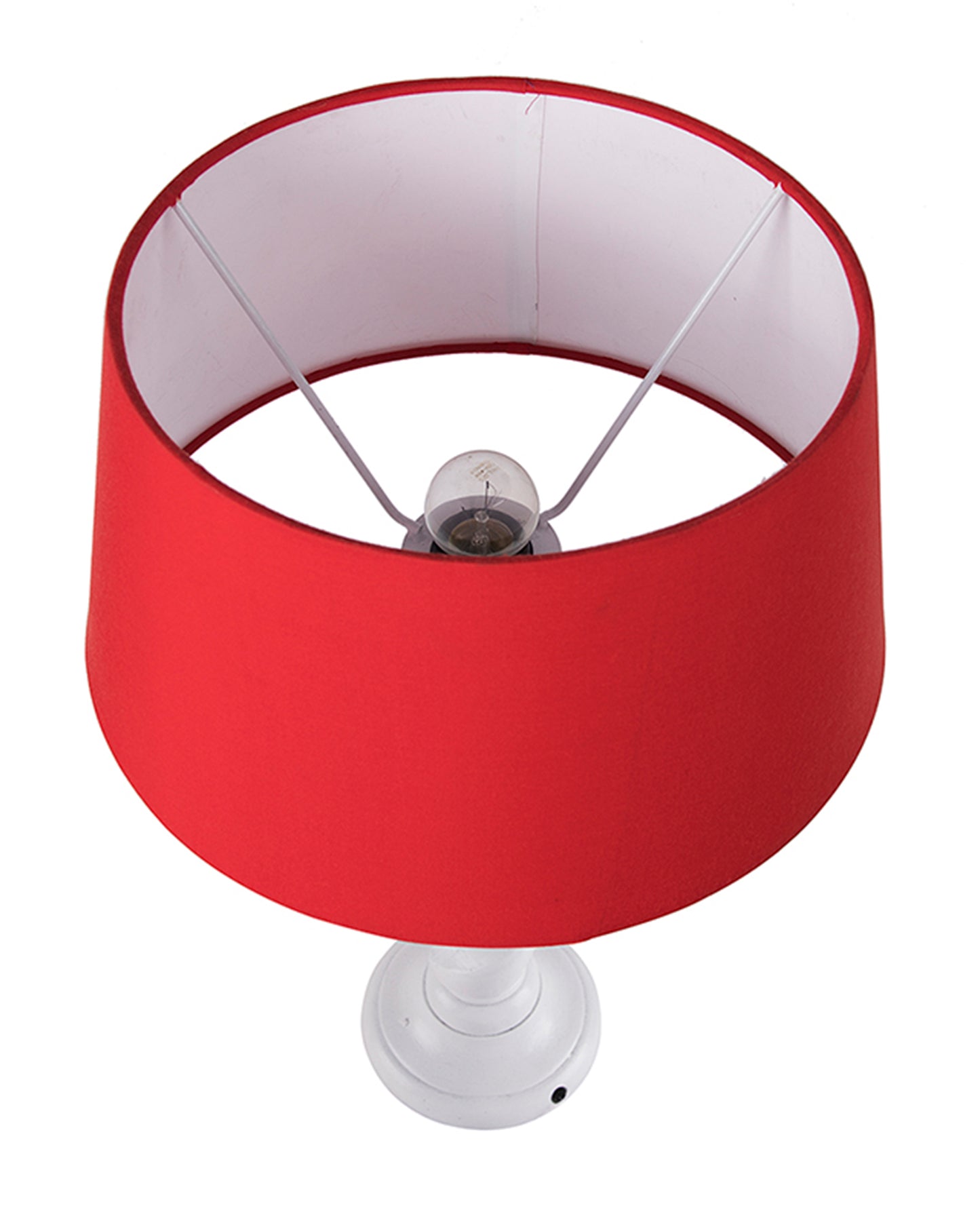 Classic Twister Table lamp white with Shade