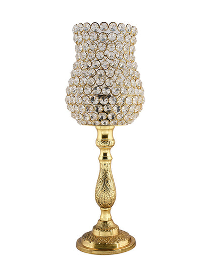 Classic Golden Crystal Lamp