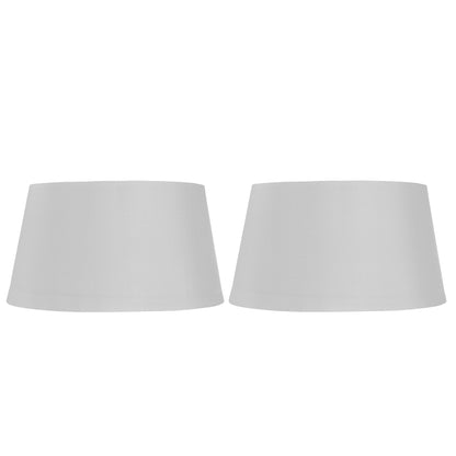 Classic drum Cotton shade, set of 2 (For E27, E14 and B-22 base)