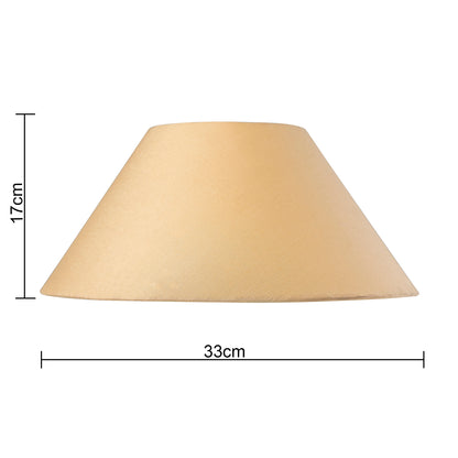 Classic cone Cotton shade, set of 2 (For E27, E14 and B-22 base)