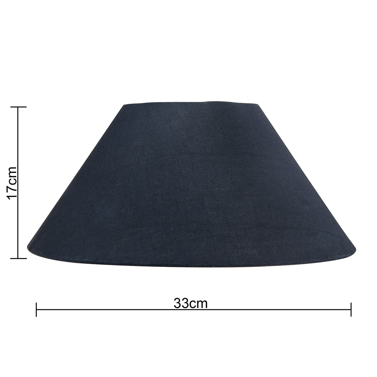 Classic cone Cotton shade, set of 2 (For E27, E14 and B-22 base)