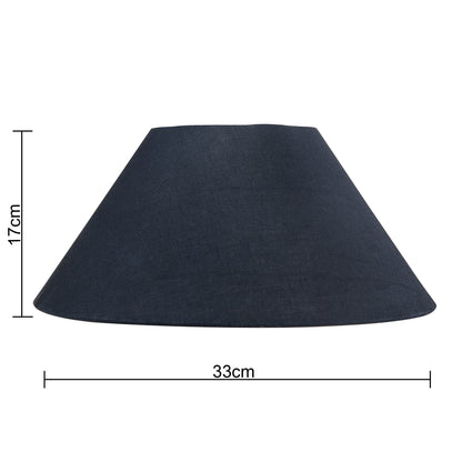 Classic cone Cotton shade, set of 2 (For E27, E14 and B-22 base)