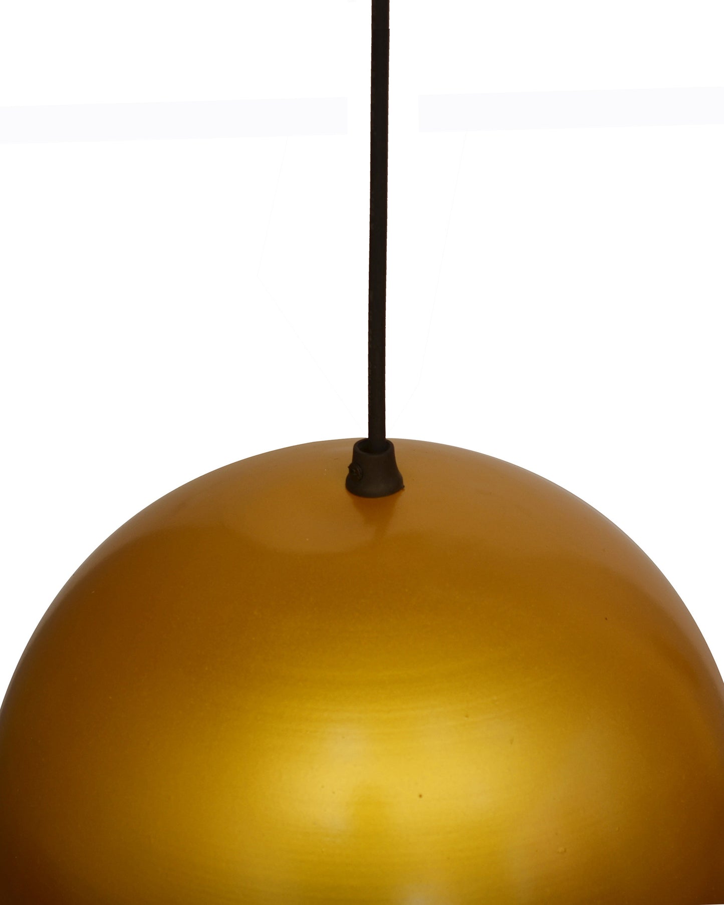 Metallic Pendant hanging light, hanging lamp 10"
