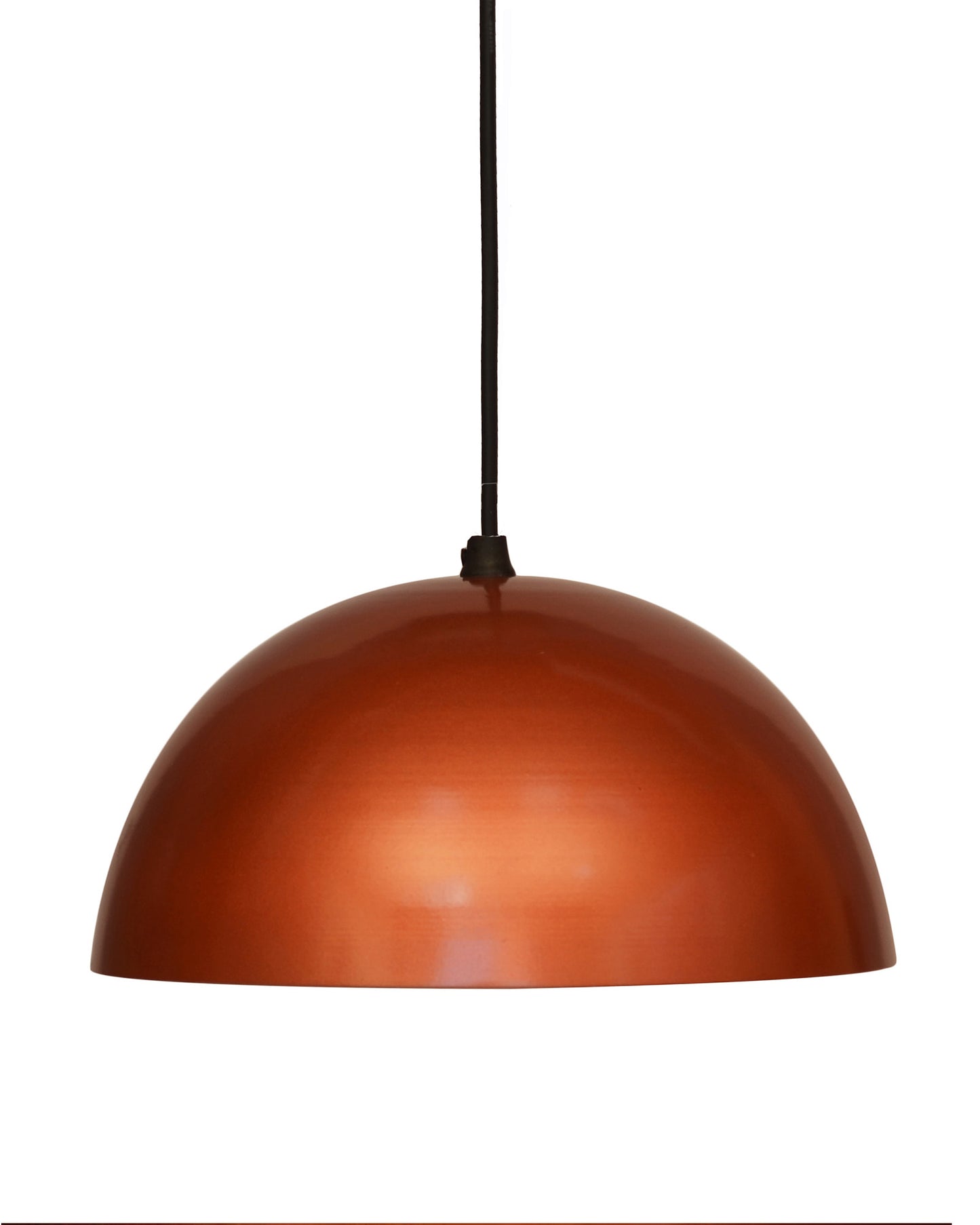 Metallic Pendant hanging light, hanging lamp 10"