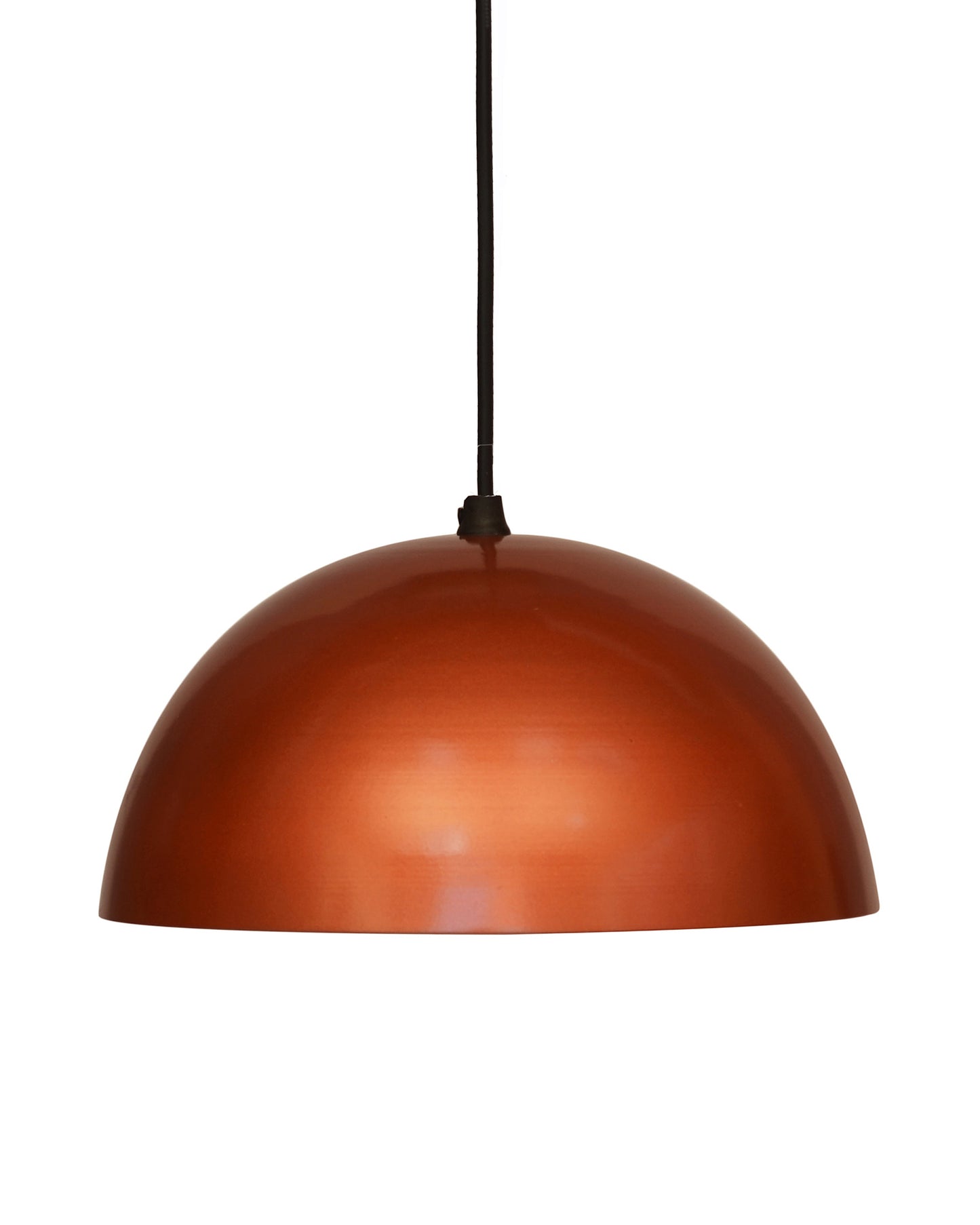 Metallic Pendant hanging light, hanging lamp 8"