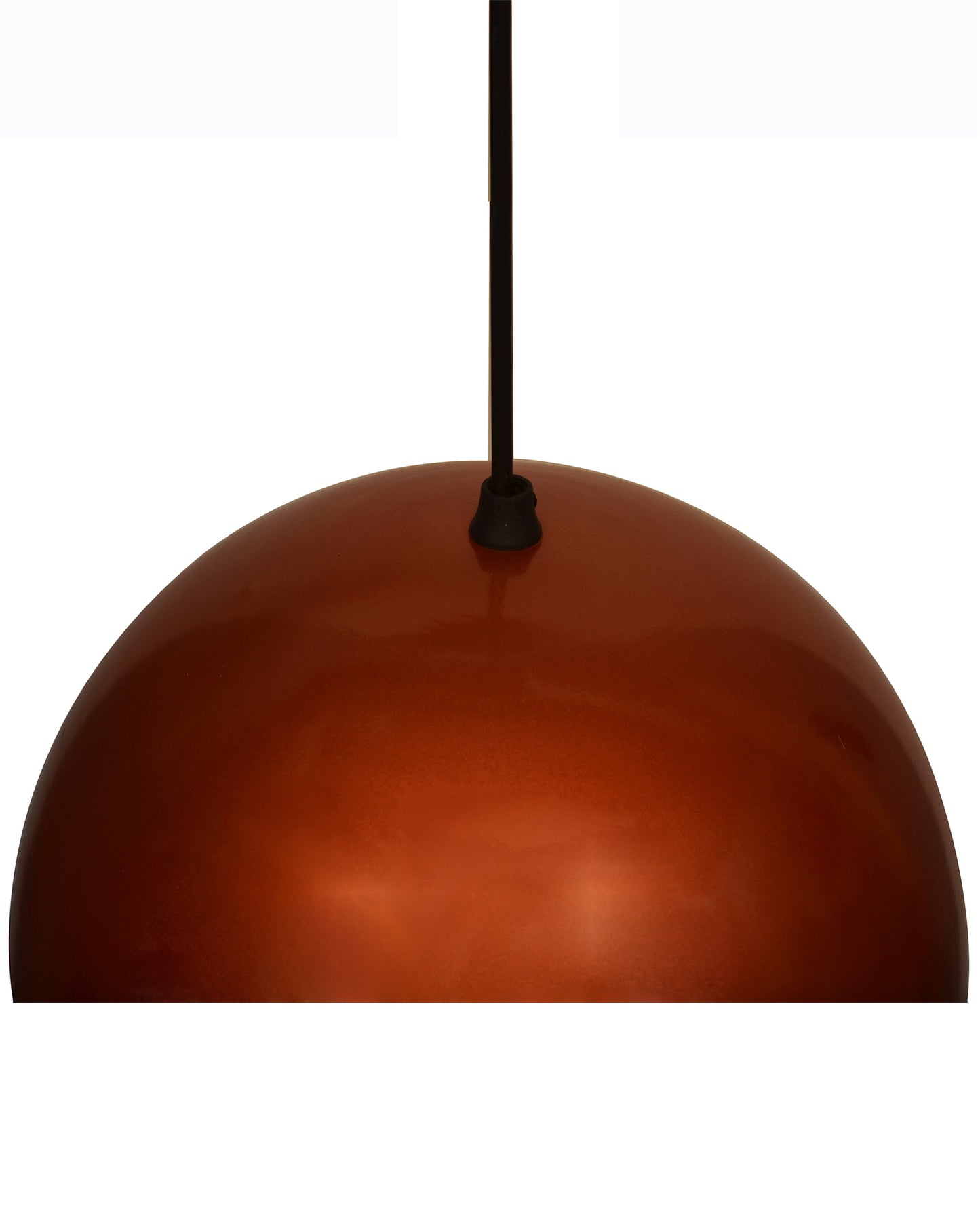 Metallic Pendant hanging light, hanging lamp 8"