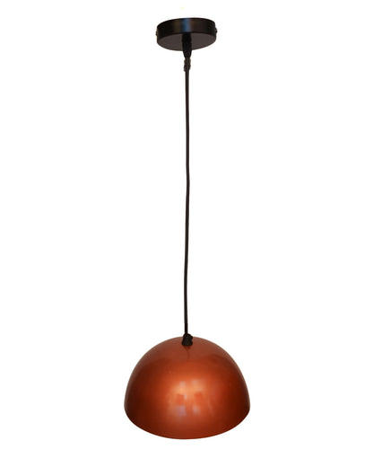 Metallic Pendant hanging light, hanging lamp 8"