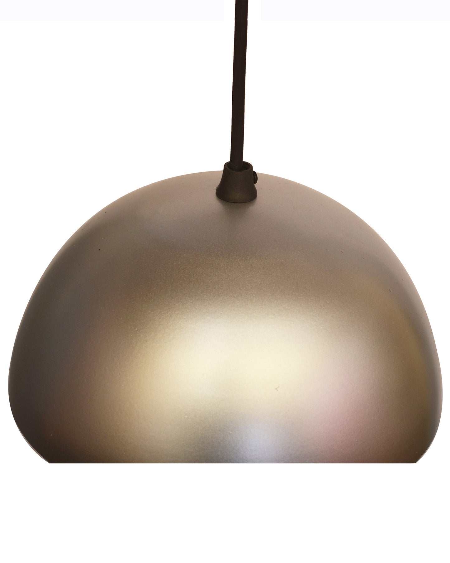 Metallic Pendant hanging light, hanging lamp 8"