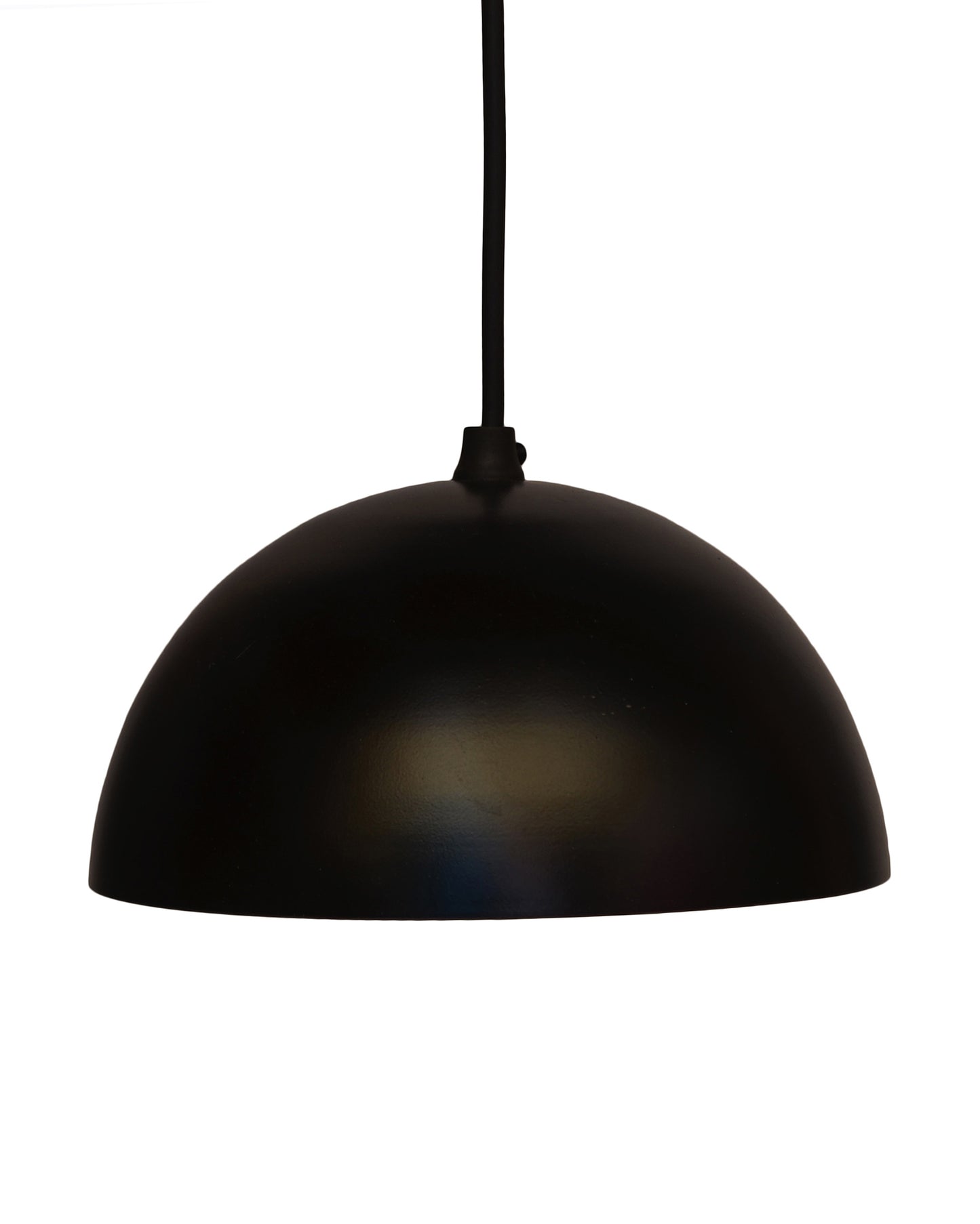 Metallic Pendant hanging light, hanging lamp 8"
