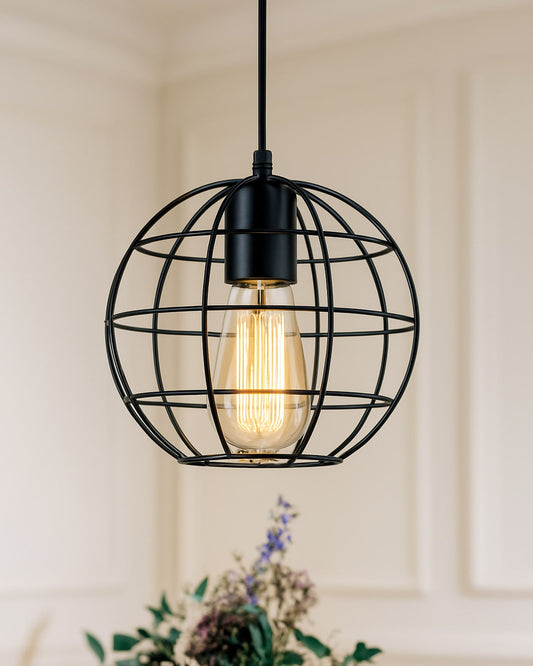 Vintage Edison Filament hanging Classic Sphere, E27 hanging light