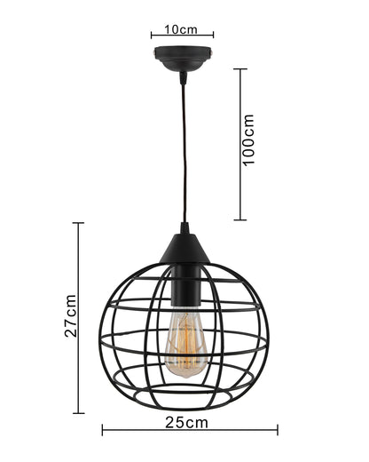 Vintage Edison Filament hanging Classic Sphere, E27 hanging light