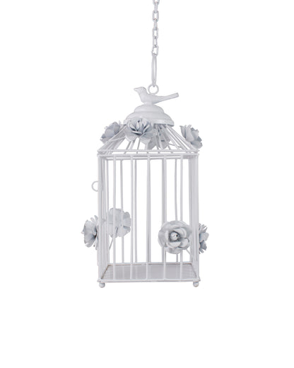 Decorative Hanging Bird Cage, Balcony/Patio Planter cage/hanging Candle holder