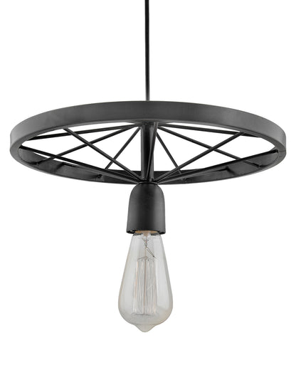 Homesake® Hanging wheel edison hanging light,13" hanging lamp for Home Decor