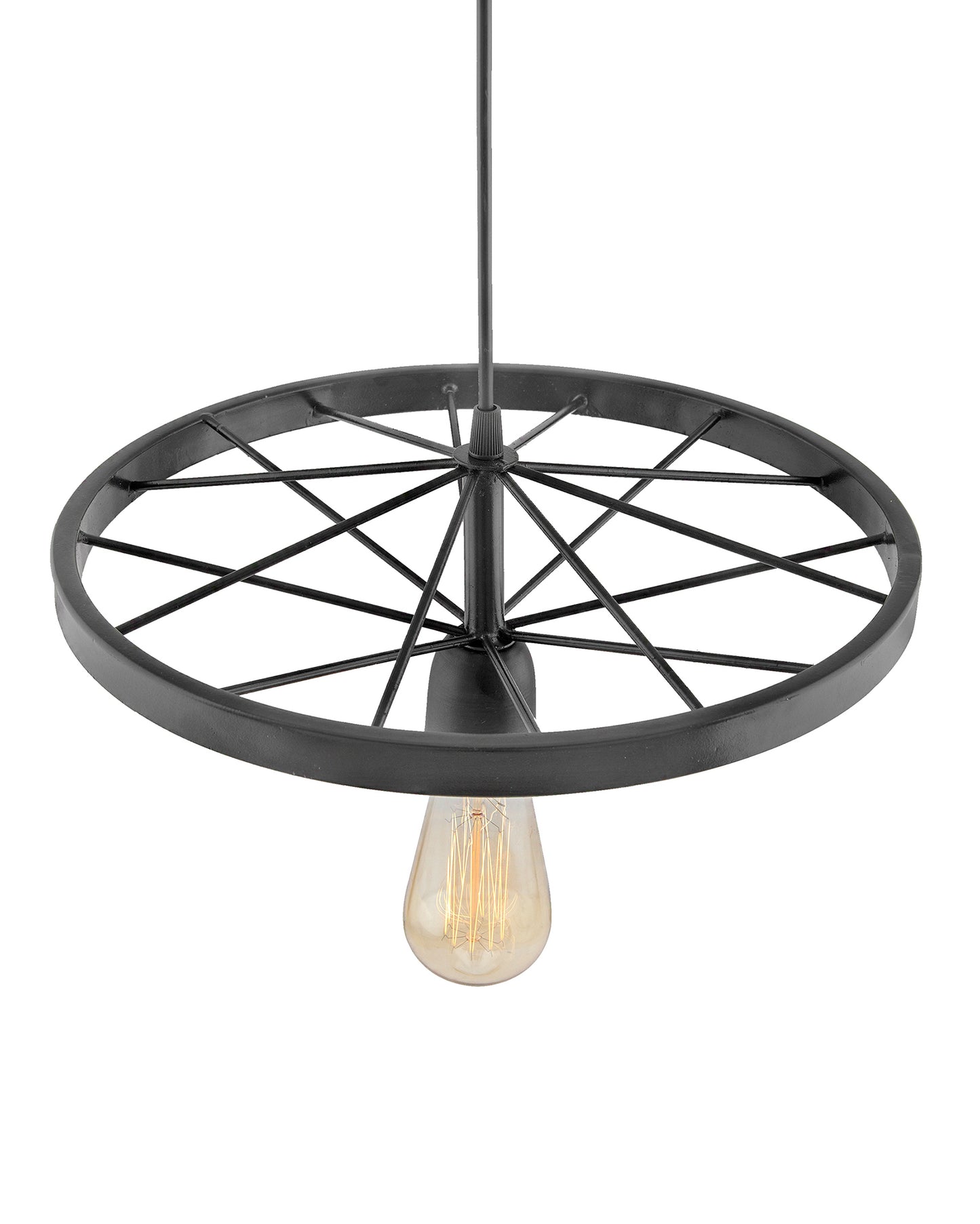 Homesake® Hanging wheel edison hanging light,13" hanging lamp for Home Decor