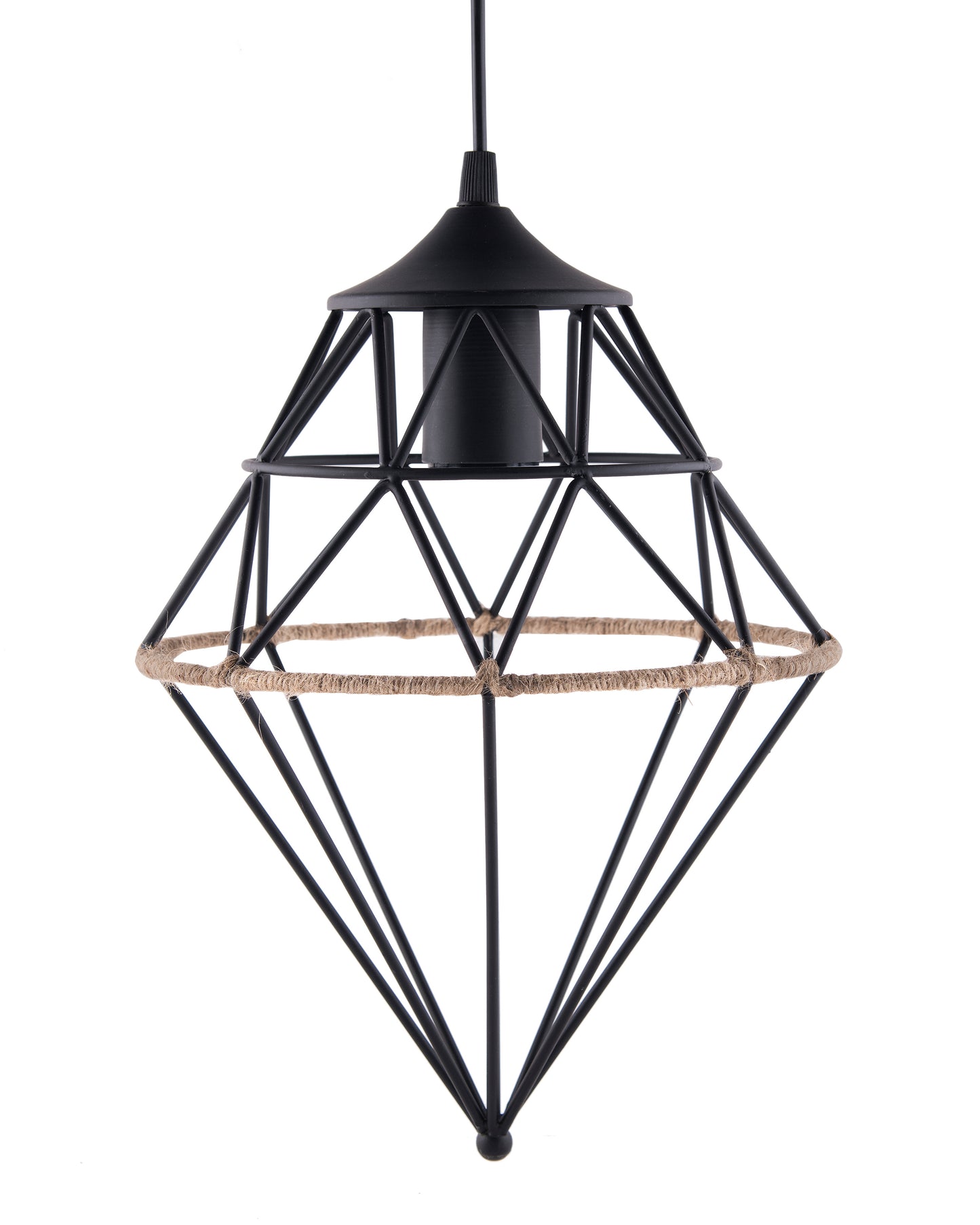Vintage Edison Filament hanging hemp rope Gem , E27 hanging light, Industrial Retro light