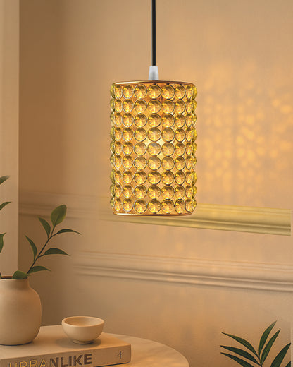 Crystal Hanging cylinder Pendant, hanging ceiling light