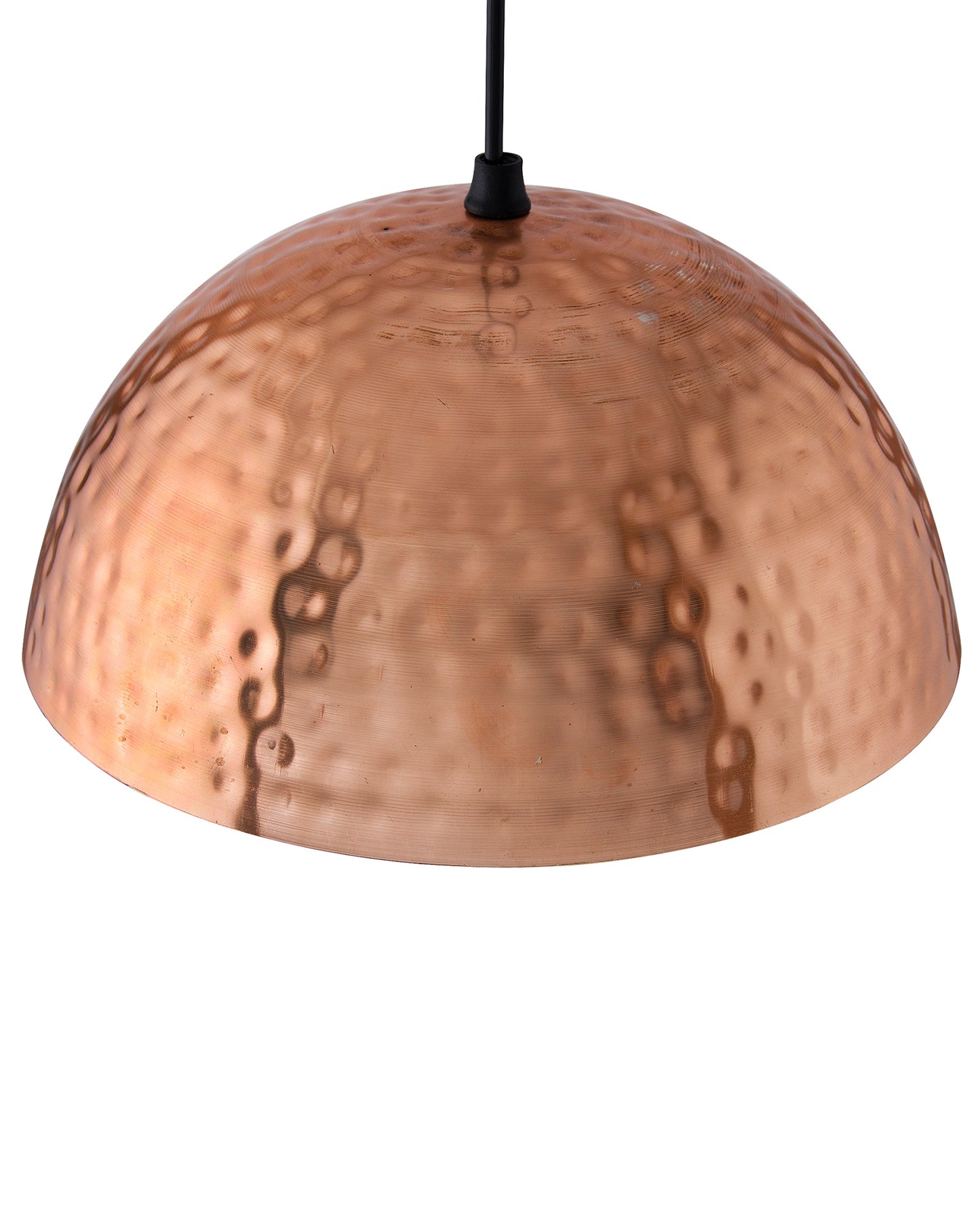 Classic Hammered Pendant Light, Rose Gold, Hanging Lights