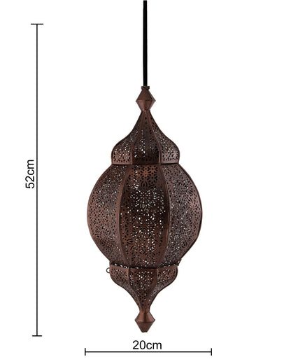 Classic Moroccan Orb Hanging Lamp, Antique hanging pendant light