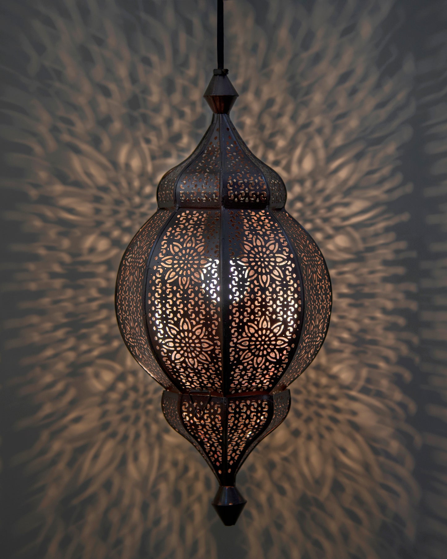 Classic Moroccan Orb Hanging Lamp, Antique hanging pendant light
