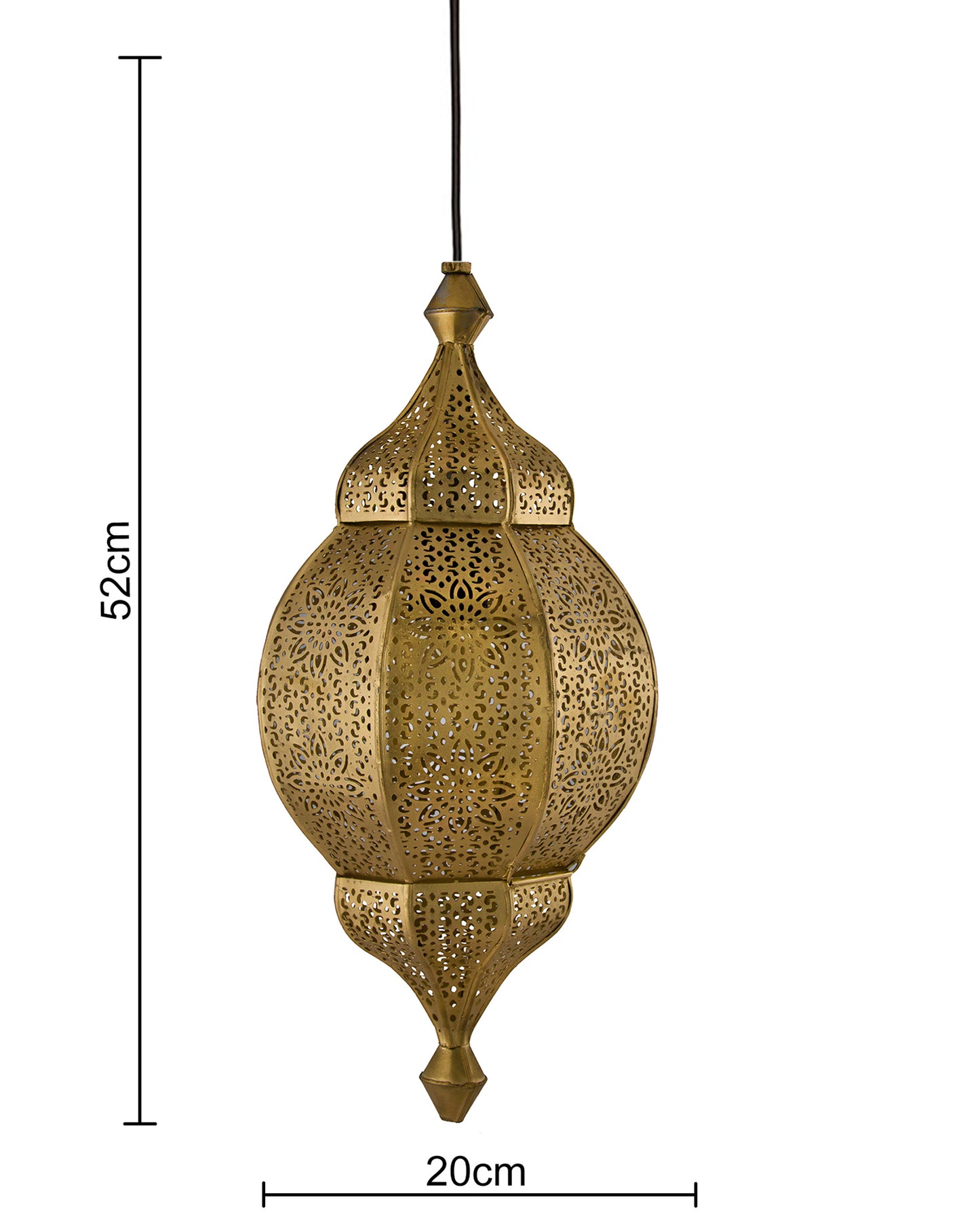 Classic Moroccan Orb Hanging Lamp, Antique hanging pendant light