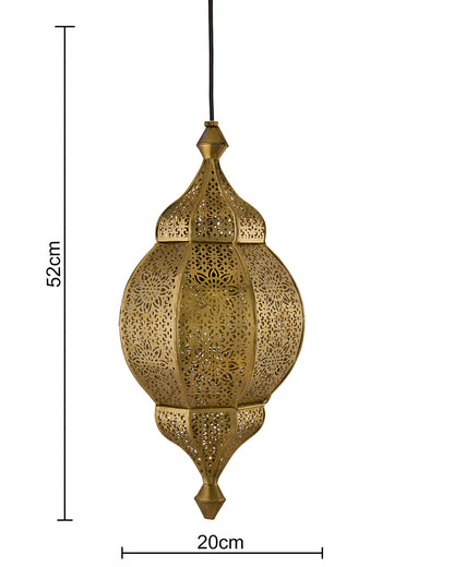 Classic Moroccan Orb Hanging Lamp, Antique hanging pendant light