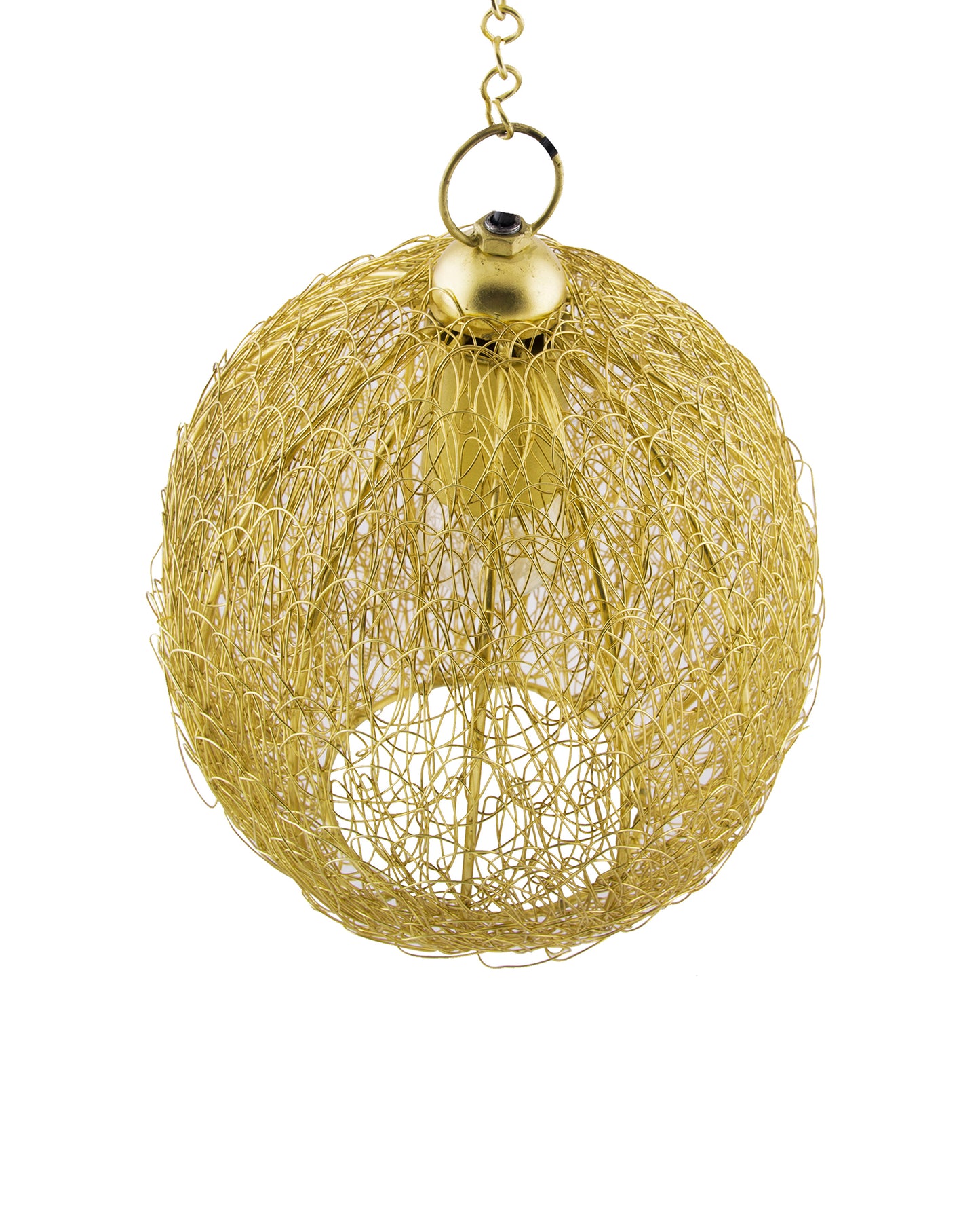 Classic twisted wire Round hanging pendant light, Hanging fixture lamp