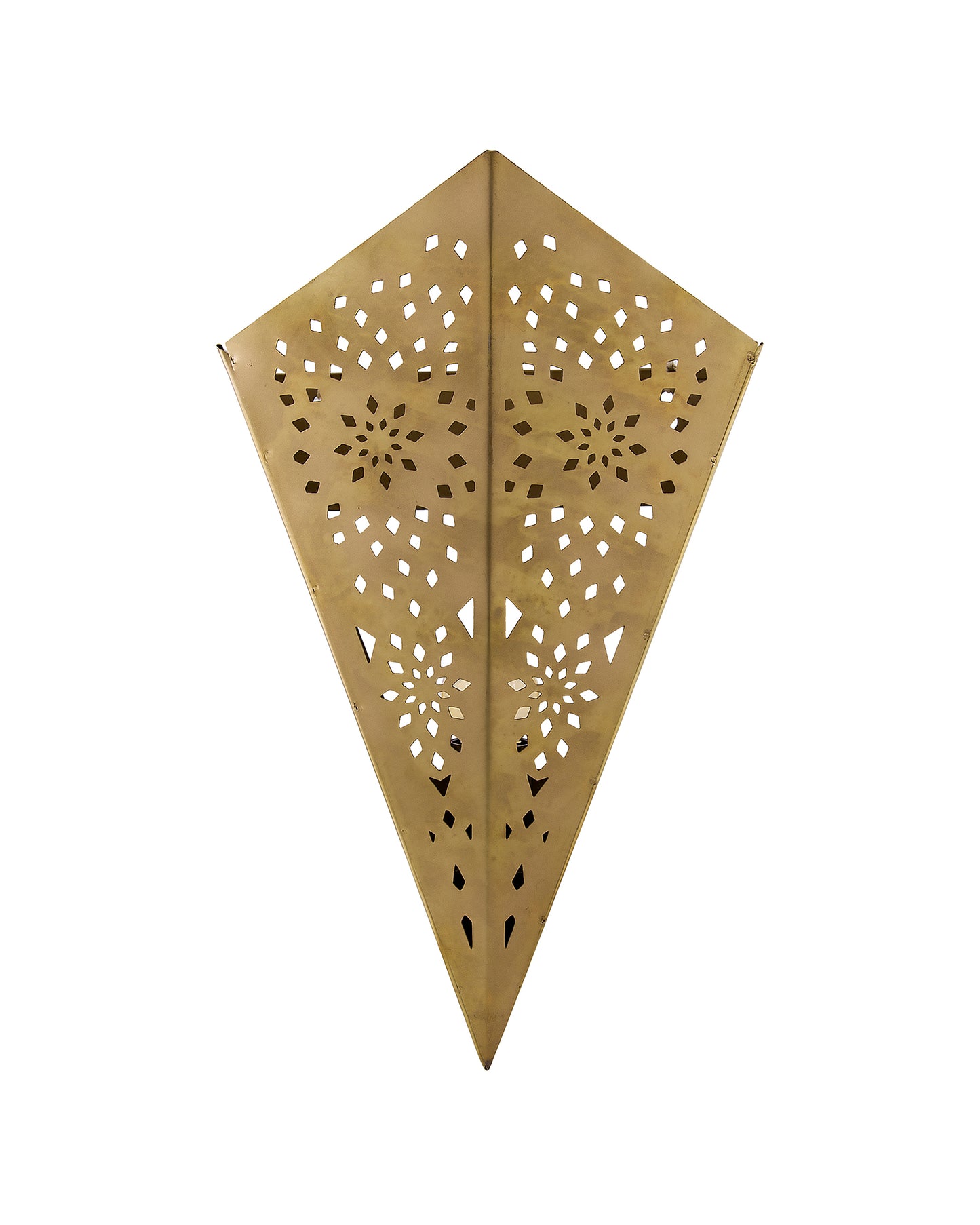 Homesake® Moroccan Metal Wall Sconce – Decorative Ambient Wall Light for Home Decor, Office, Festive Decor