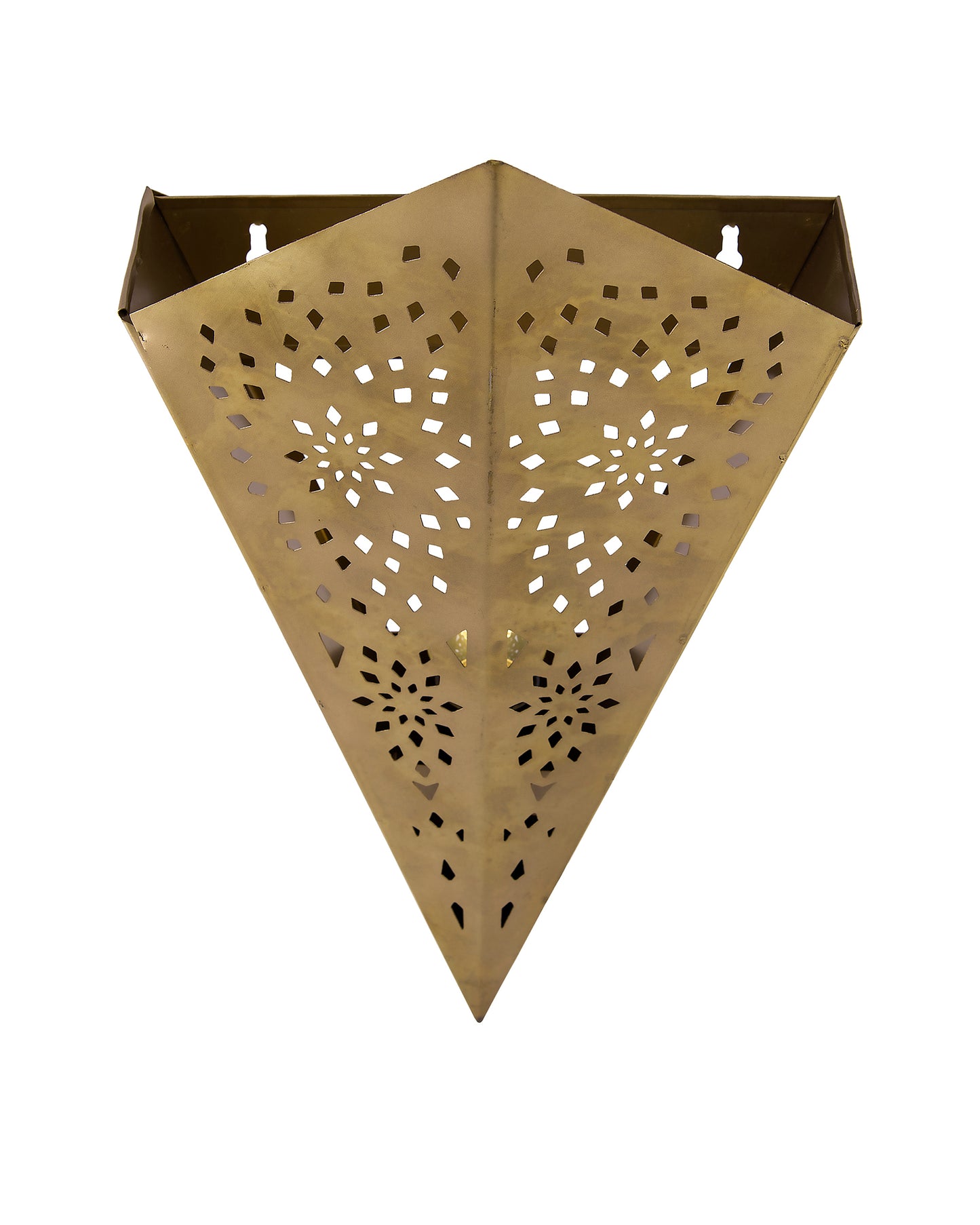 Homesake® Moroccan Metal Wall Sconce – Decorative Ambient Wall Light for Home Decor, Office, Festive Decor