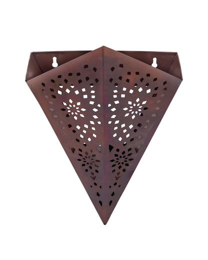 Homesake® Moroccan Metal Wall Sconce – Decorative Ambient Wall Light for Home Decor, Office, Festive Decor