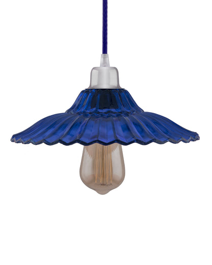 Industrial vintage E27 Colored Glass pendant Lampshade, Filament/LED hanging ceiling light,