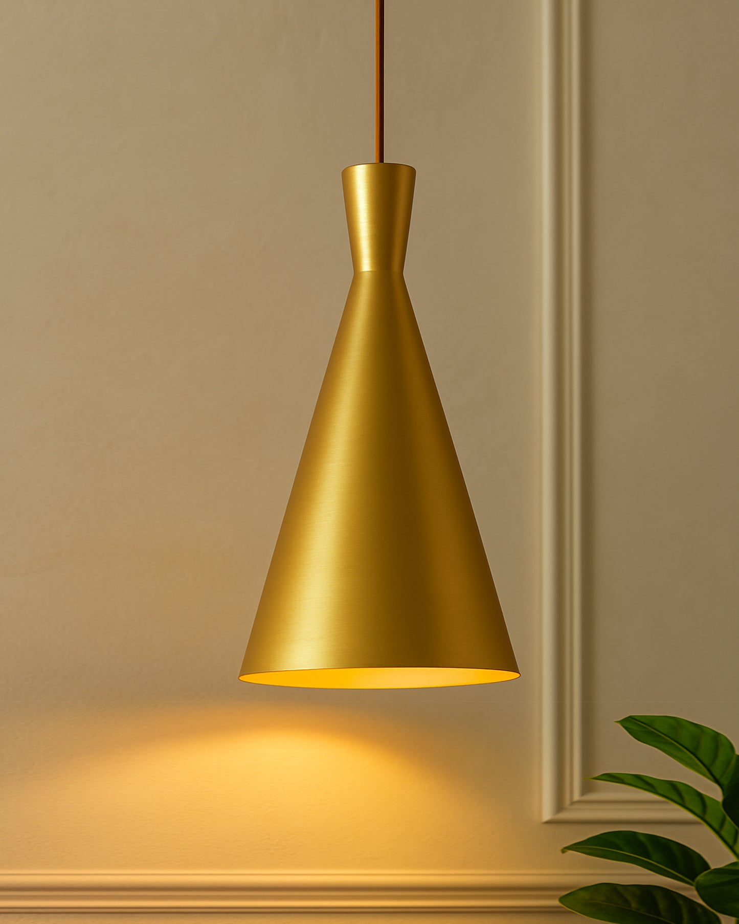 Modern Hanging Light, E26/27 Nordic Pendant Lamp, Inverted Cone Shaped Kitchen, Bedroom, Living Room Ceiling Lamp