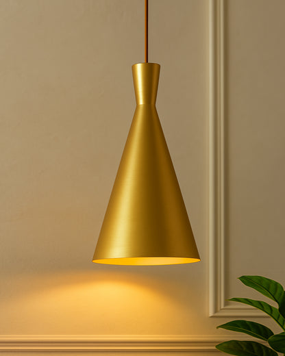 Modern Hanging Light, E26/27 Nordic Pendant Lamp, Inverted Cone Shaped Kitchen, Bedroom, Living Room Ceiling Lamp