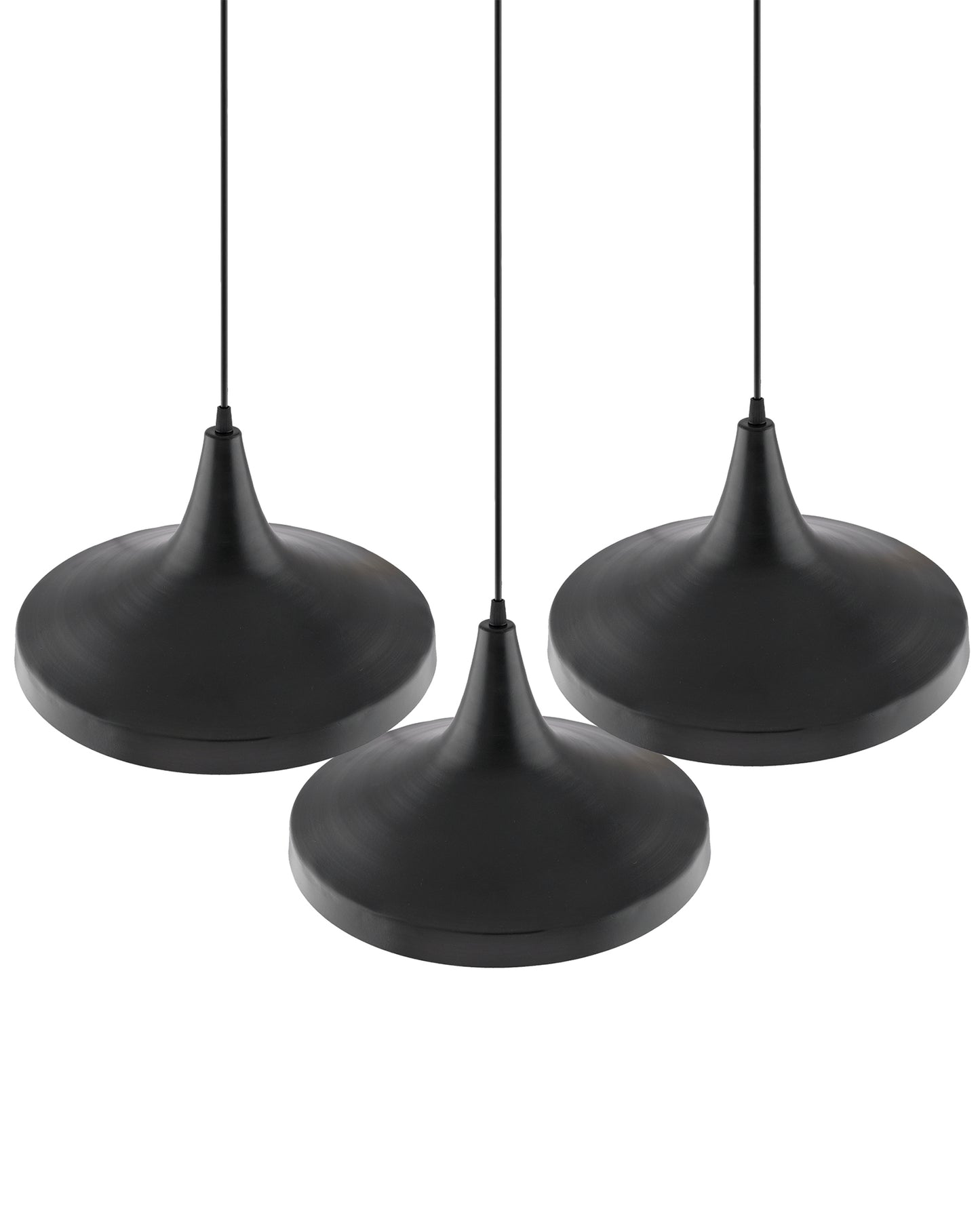 3-Lights Linear Cluster Chandelier Modern Danish hanging Light, E27 Holder, Decorative, URBAN Retro, Nordic Style