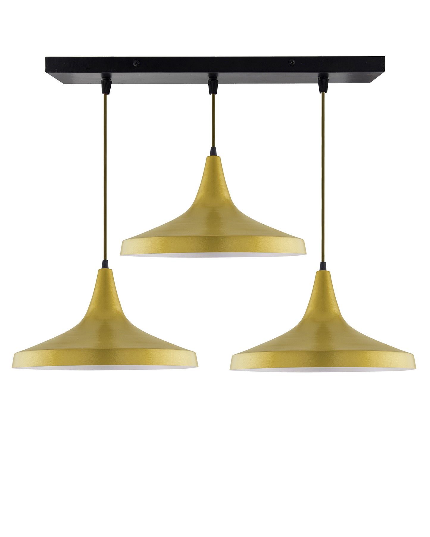 3-Lights Linear Cluster Chandelier Modern Danish hanging Light, E27 Holder, Decorative, URBAN Retro, Nordic Style
