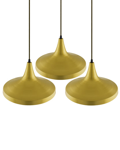 3-Lights Linear Cluster Chandelier Modern Danish hanging Light, E27 Holder, Decorative, URBAN Retro, Nordic Style
