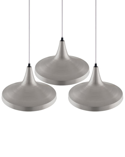3-Lights Linear Cluster Chandelier Modern Danish hanging Light, E27 Holder, Decorative, URBAN Retro, Nordic Style