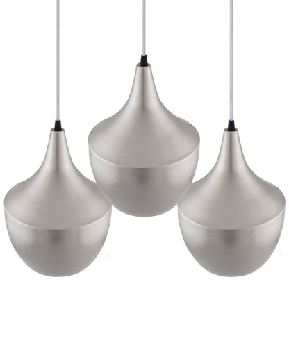 3-Lights Linear Cluster Chandelier Modern Pear hanging Light, E27 Holder, Decorative,URBAN Retro, Nordic Style