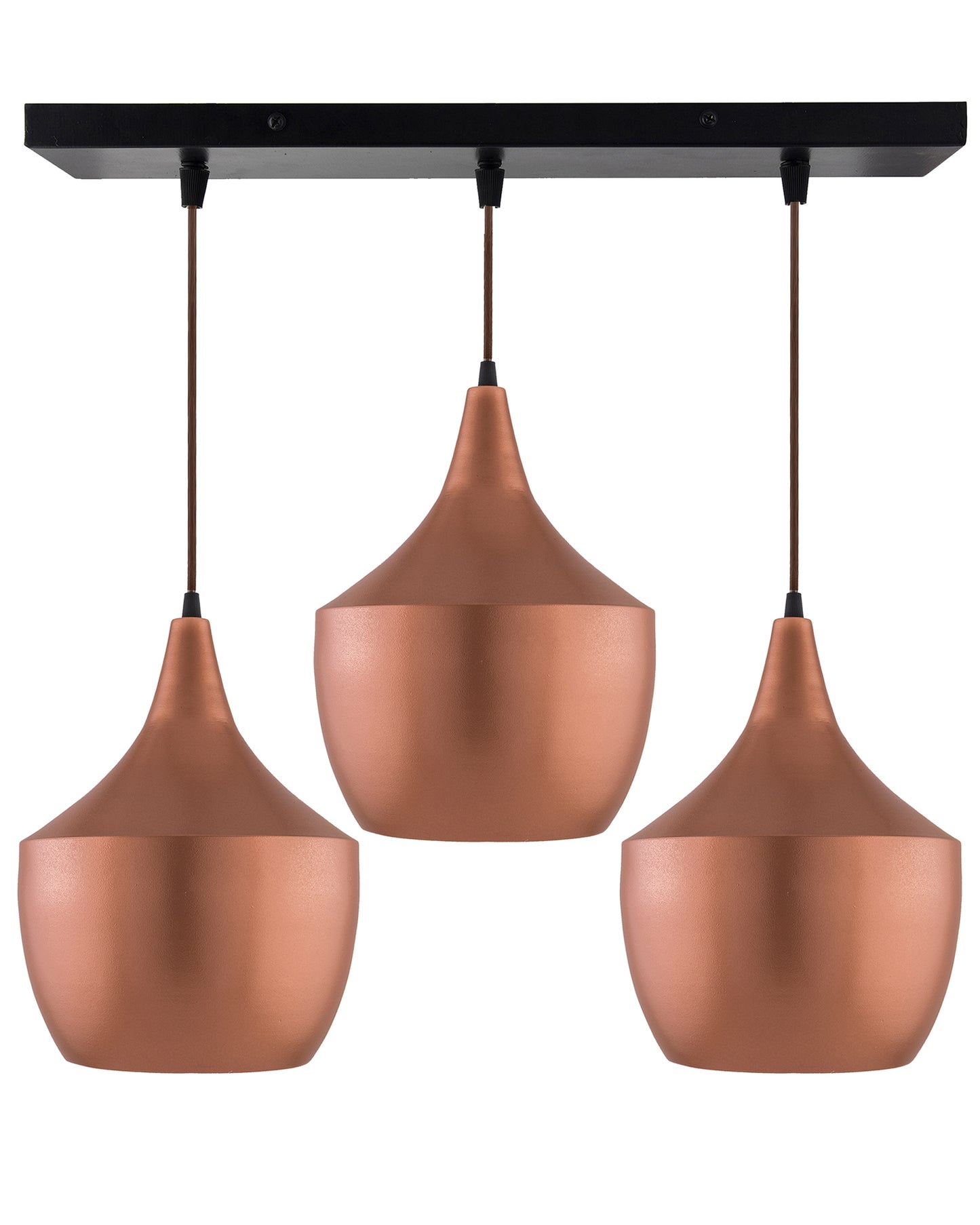 3-Lights Linear Cluster Chandelier Modern Pear hanging Light, E27 Holder, Decorative,URBAN Retro, Nordic Style