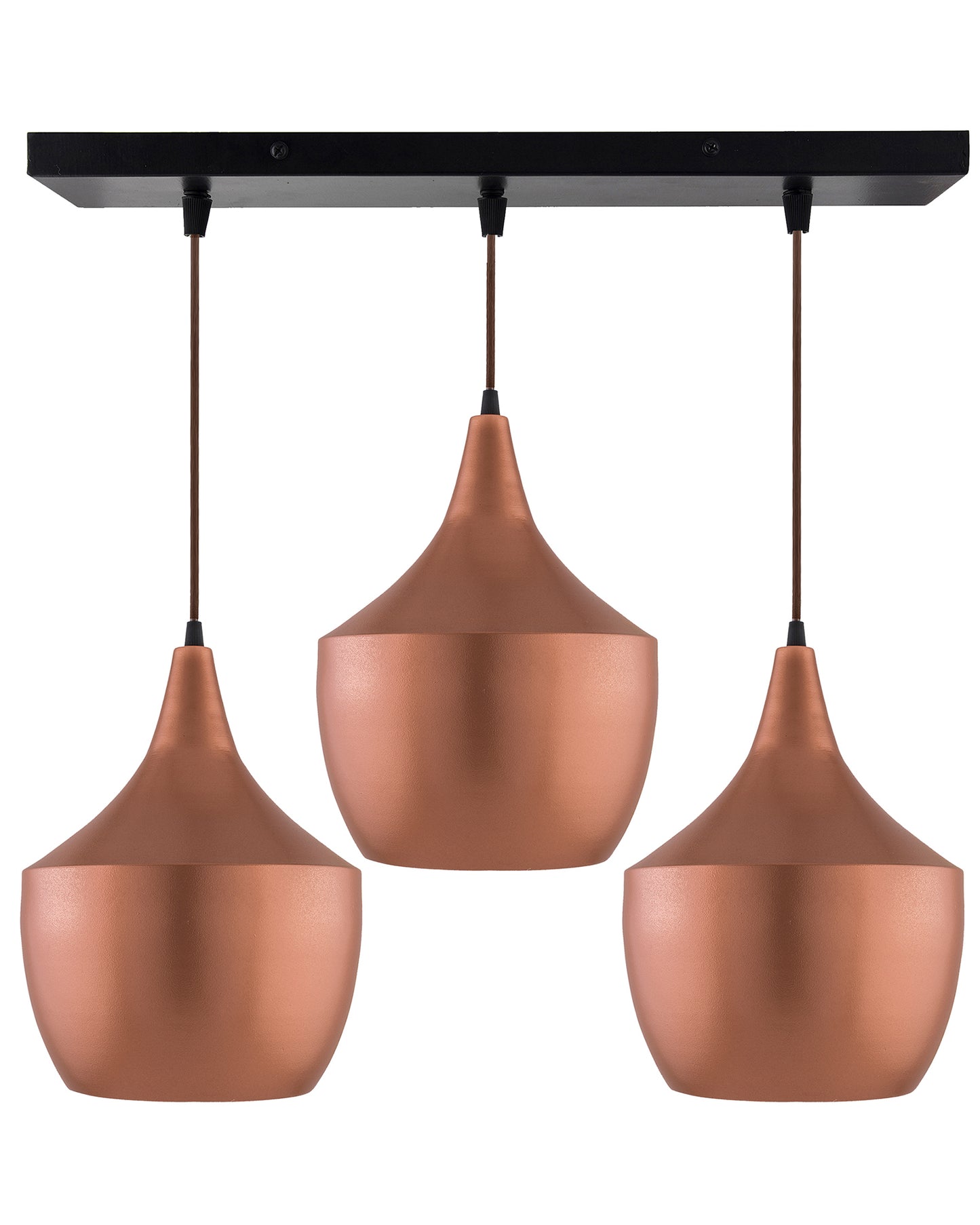 3-Lights Linear Cluster Chandelier Modern Pear hanging Light, E27 Holder, Decorative,URBAN Retro, Nordic Style
