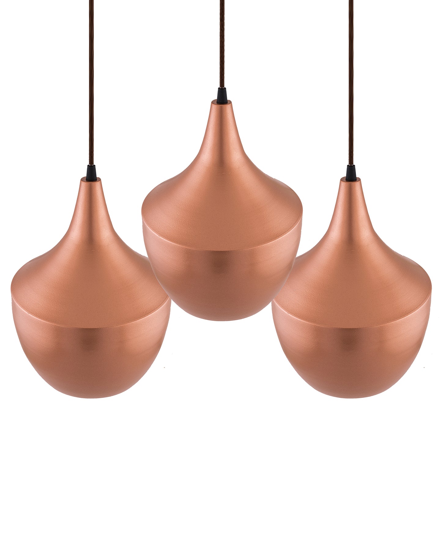 3-Lights Linear Cluster Chandelier Modern Pear hanging Light, E27 Holder, Decorative,URBAN Retro, Nordic Style