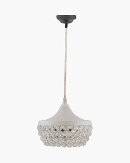 Homesake® Crystal Pendant Ceiling Light – Elegant Modern Hanging Lamp for bedroom, Living Room, Office