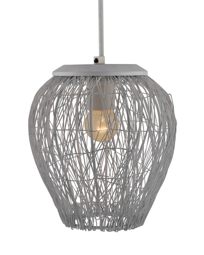 Matt White Crystal Hanging Goblet Ceiling Light Nordic E27 Pendants Ceiling Lamp