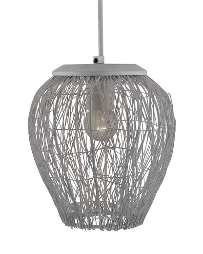 Matt White Crystal Hanging Goblet Ceiling Light Nordic E27 Pendants Ceiling Lamp
