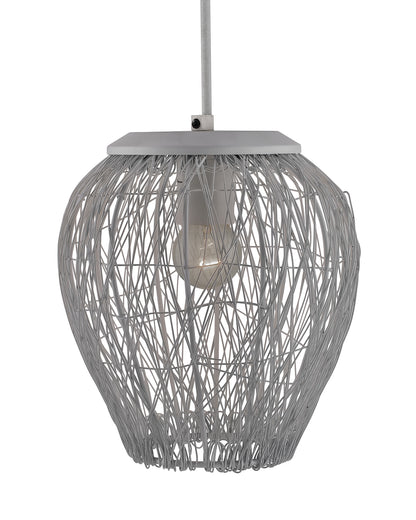 Matt White Crystal Hanging Goblet Ceiling Light Nordic E27 Pendants Ceiling Lamp