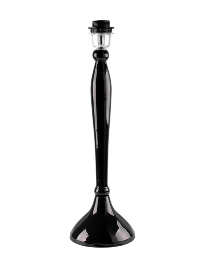 Glossy Red Royal Ovoid Aluminium Table Lamp With Cone Shade, Bedside, Living Room Study Lamp, Bulb Included