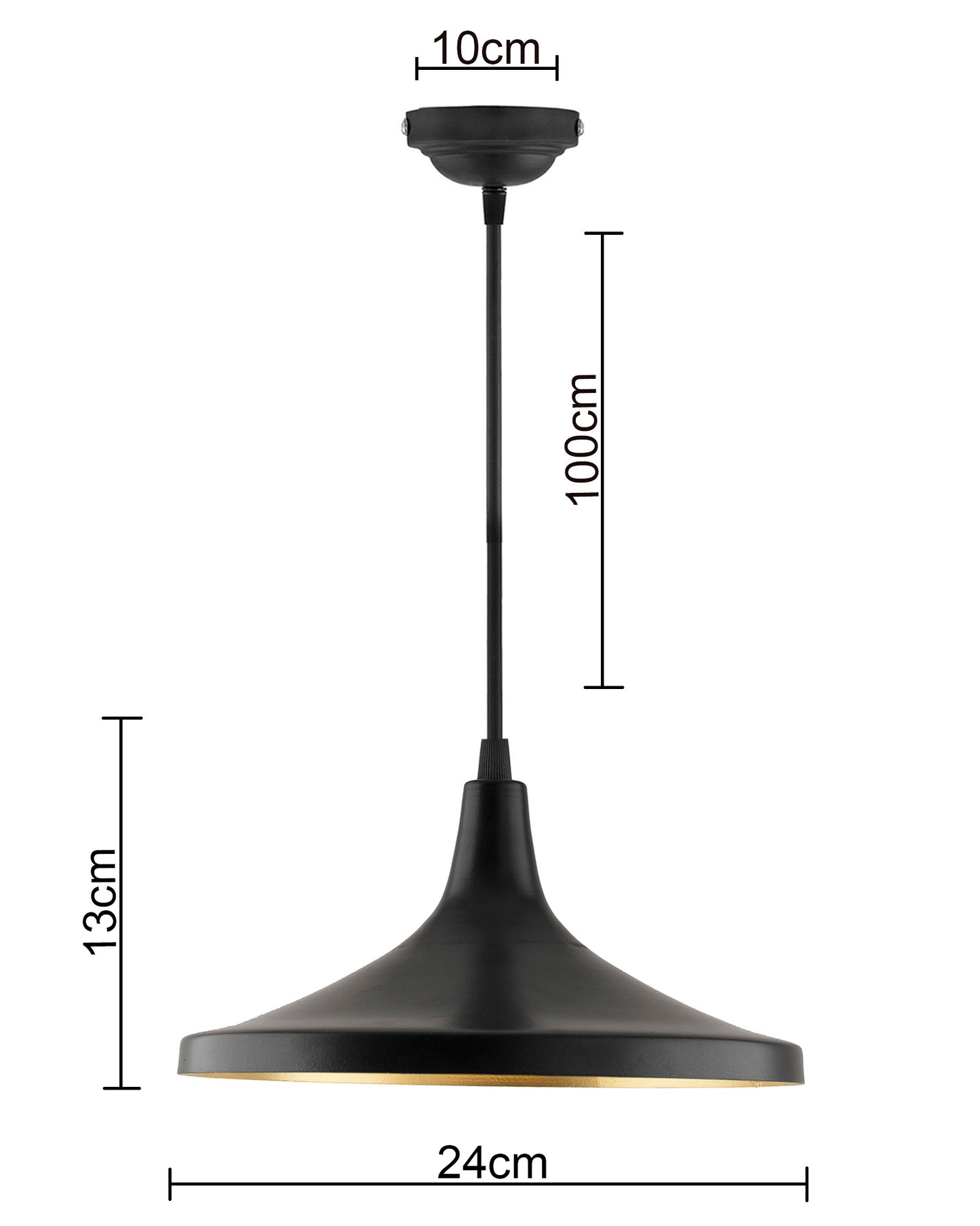 Black Metal Medium Danish Hanging Light, E26/27 Nordic pendant lamp, Modern kitchen, bedroom, living room ceiling lamp